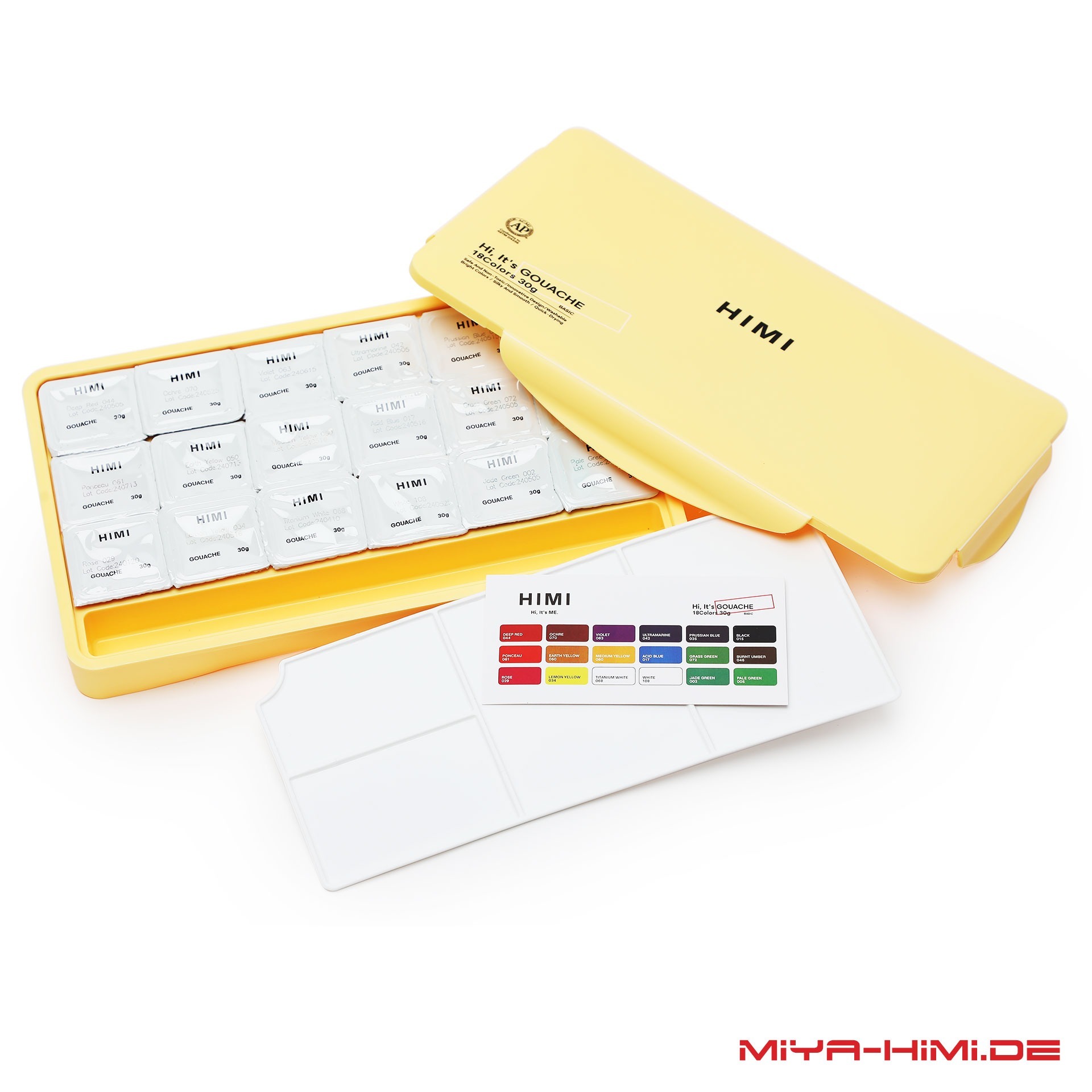 Himi 18 Gouache Set –  im innovativen Jelly-Cup-Design – Bild 5