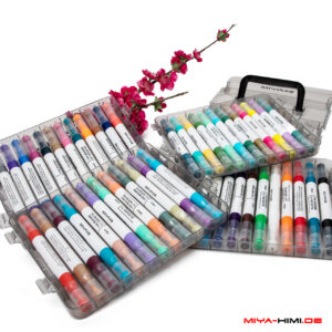 MIYA Acrylmarker – 48 brillante Farben in praktischer Box