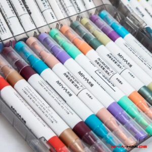 MIYA Acrylmarker – 48 brillante Farben in praktischer Box – Bild 4